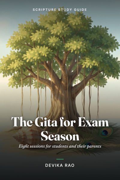 The Gita for Exam Season, a study guide made in the studio