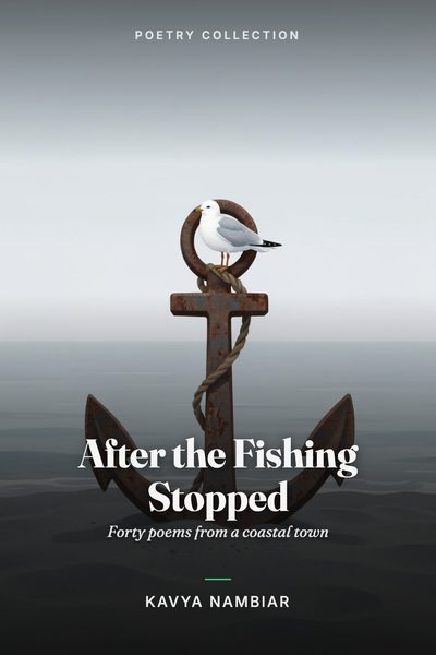 Cover of After the Fishing Stopped, made in the studio