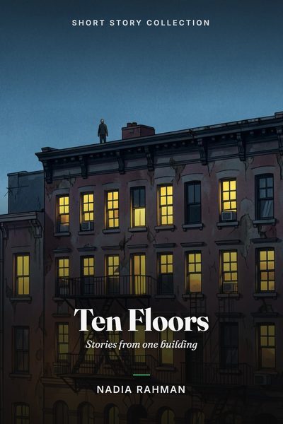 Cover of Ten Floors, made in the studio